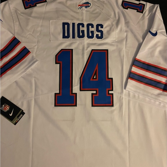 🏈 Stefon Diggs 🏈 BUFFALO BILLS (NFL) ON FIELD NIKE JERSEY. (FIRM PRICE) - Picture 10 of 13